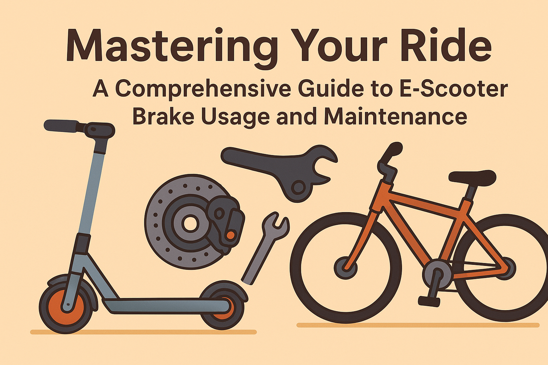 Mastering Your Ride: A Comprehensive Guide to E-Scooter Brake Usage and Maintenance