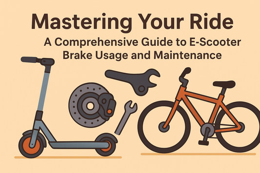 Mastering Your Ride: A Comprehensive Guide to E-Scooter Brake Usage and Maintenance