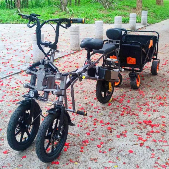 S6 Foldable Bicycle Wagon Cart Afreda