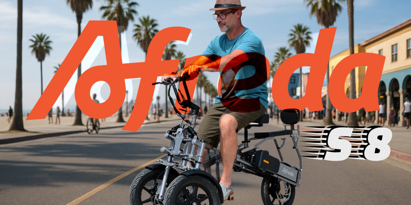 Alfreda S Afreda E-Bike | The Ultimate Triwheel Electric Bike for Everyone
